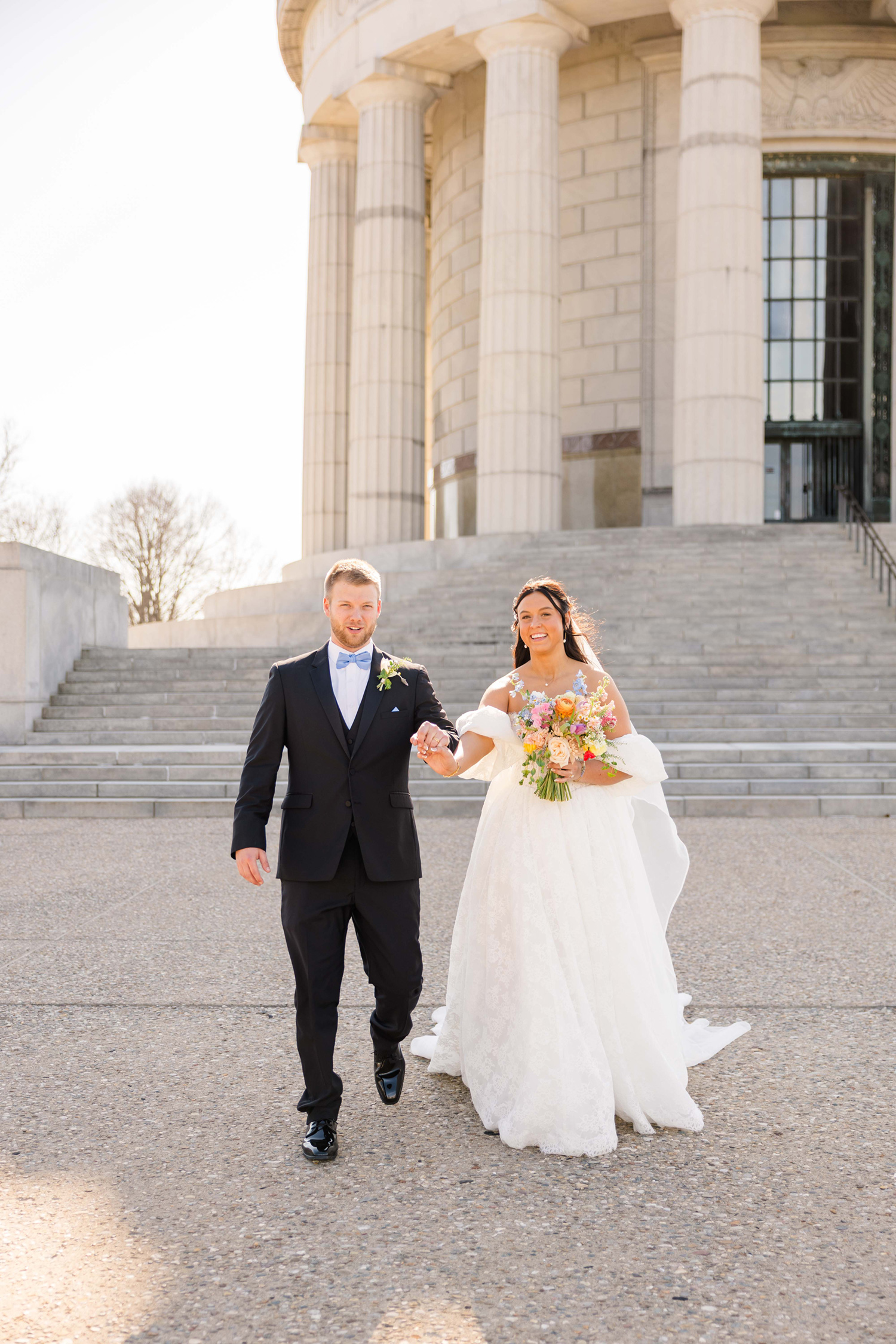 a spring wedding at grand bankquet hall