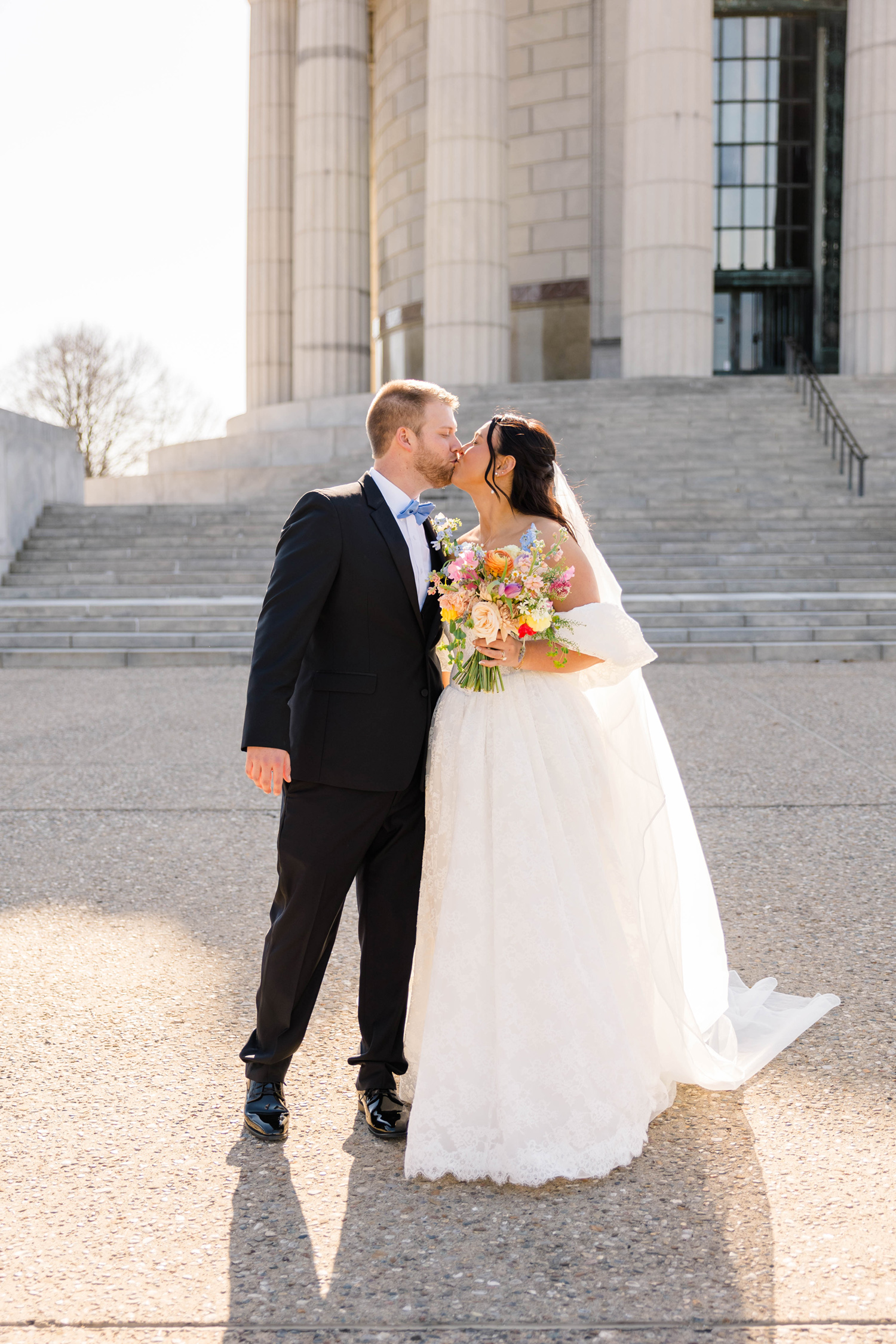 a spring wedding at grand bankquet hall