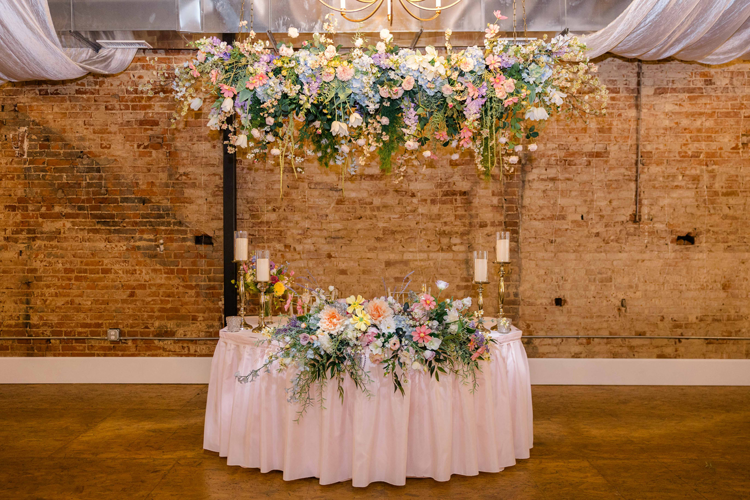 a spring wedding at grand bankquet hall