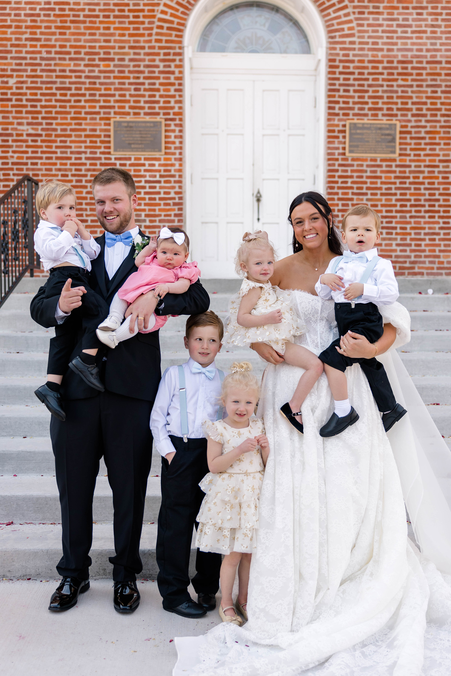 a spring wedding at grand bankquet hall