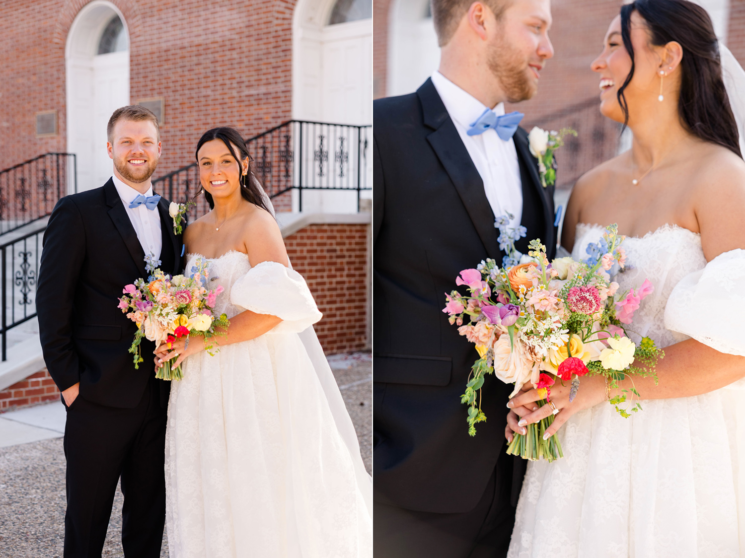 a spring wedding at grand bankquet hall