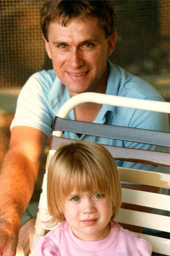 dad and me (2 years old?)