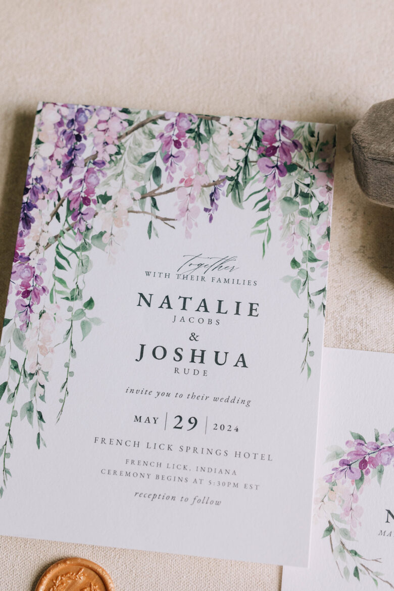 Natalie and Josh's family-focused wedding at the French Lick resort