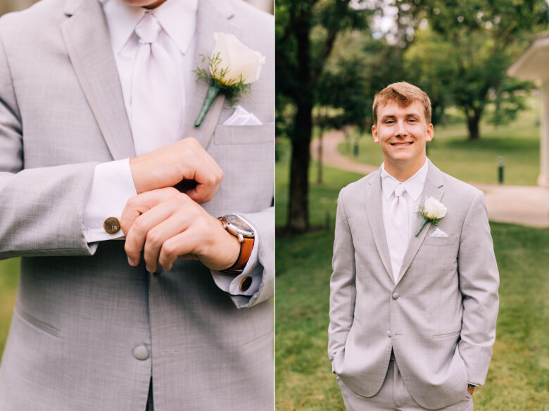 Natalie and Josh's family-focused wedding at the French Lick resort
