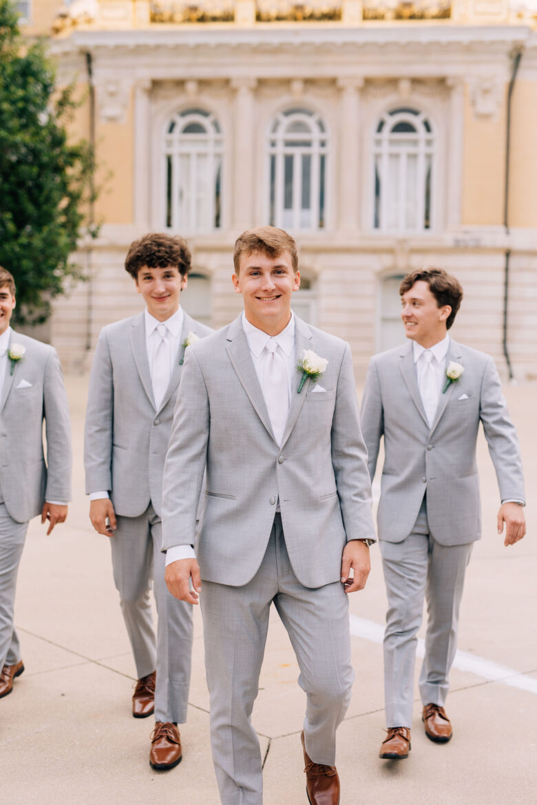 Natalie and Josh's family-focused wedding at the French Lick resort