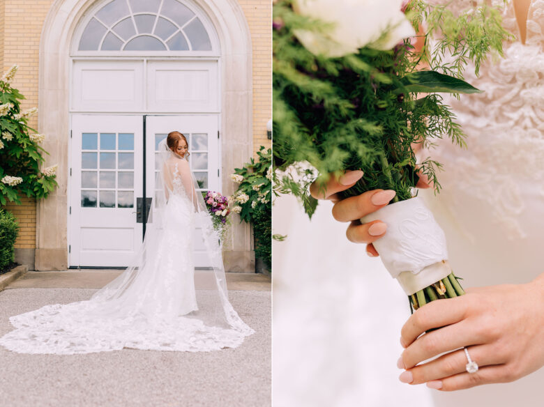 Natalie and Josh's family-focused wedding at the French Lick resort