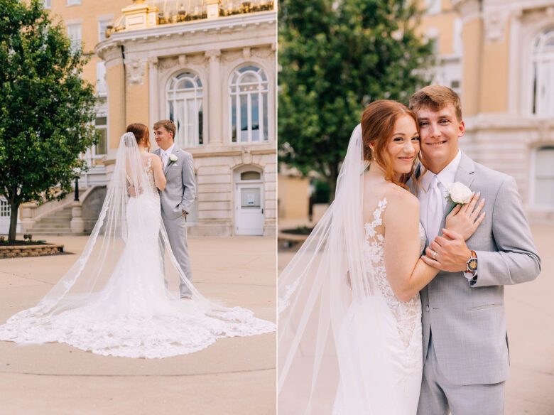 Natalie and Josh's family-focused wedding at the French Lick resort