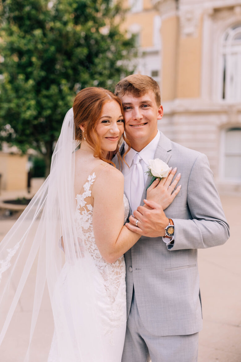Natalie and Josh's family-focused wedding at the French Lick resort