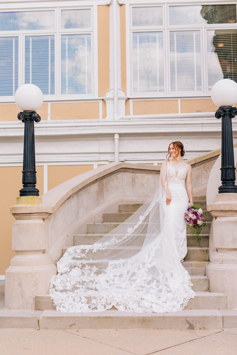 Natalie and Josh's family-focused wedding at the French Lick resort