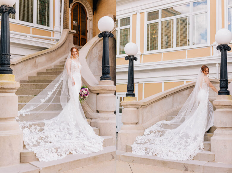 Natalie and Josh's family-focused wedding at the French Lick resort