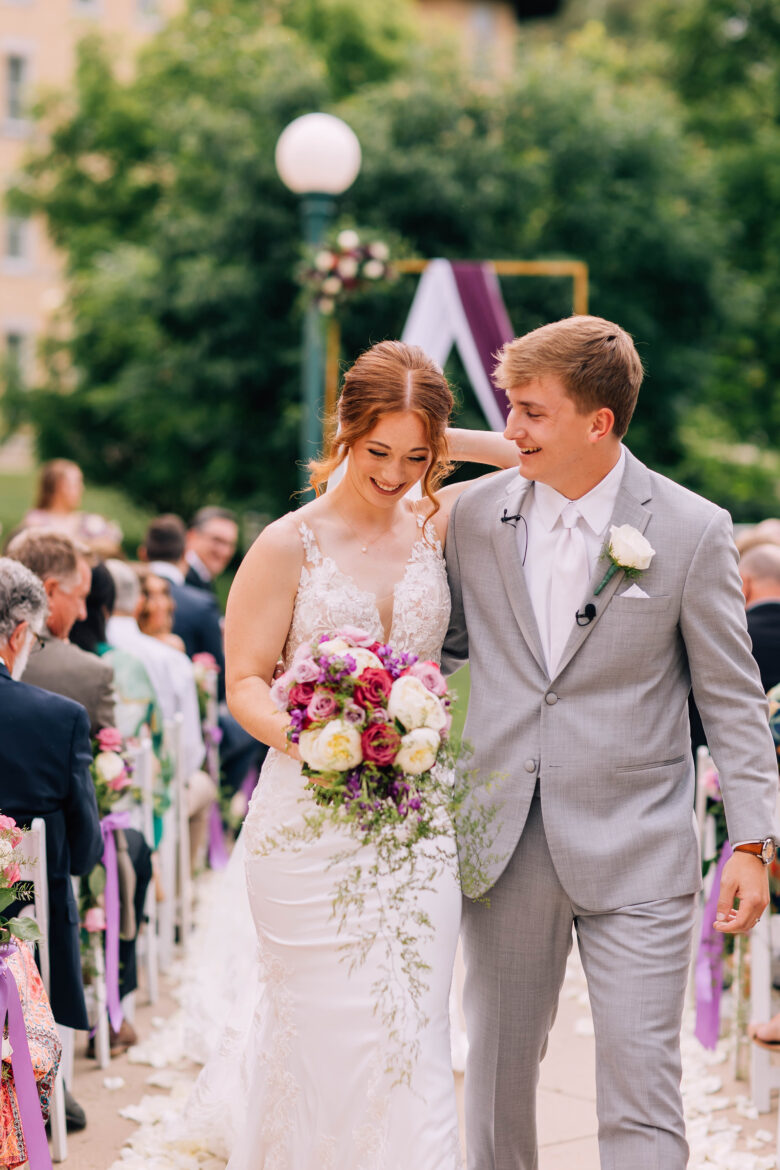 Natalie and Josh's family-focused wedding at the French Lick resort