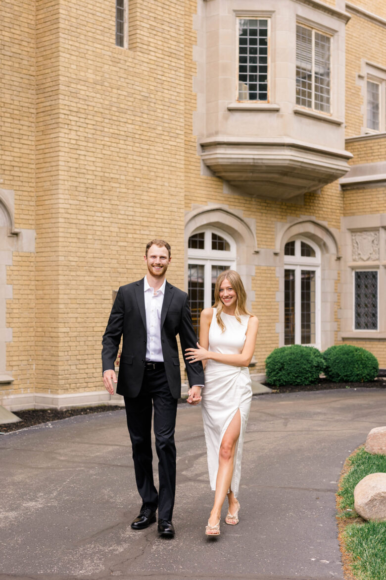 Raelyn Seth Laurel Hall Engagement session