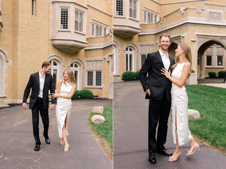 Raelyn Seth Laurel Hall Engagement session