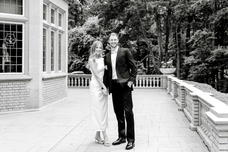 Raelyn Seth Laurel Hall Engagement session