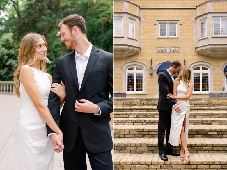 Raelyn Seth Laurel Hall Engagement session