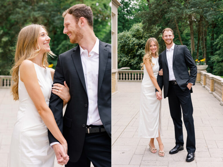 Raelyn Seth Laurel Hall Engagement session