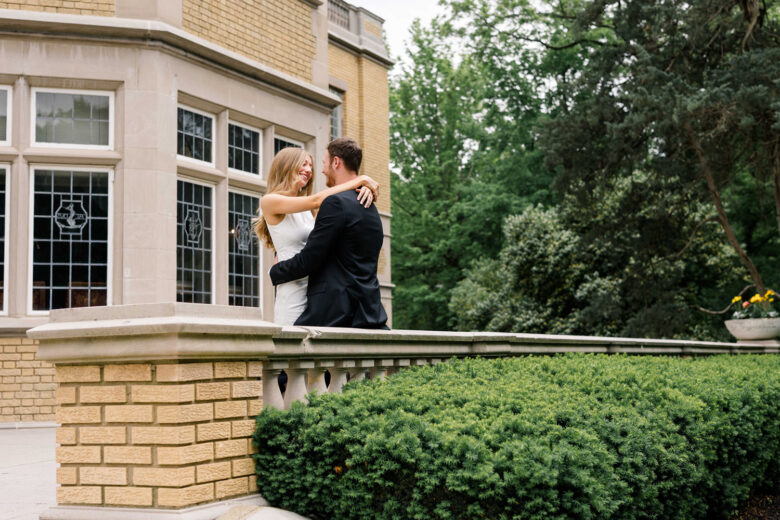Raelyn Seth Laurel Hall Engagement session