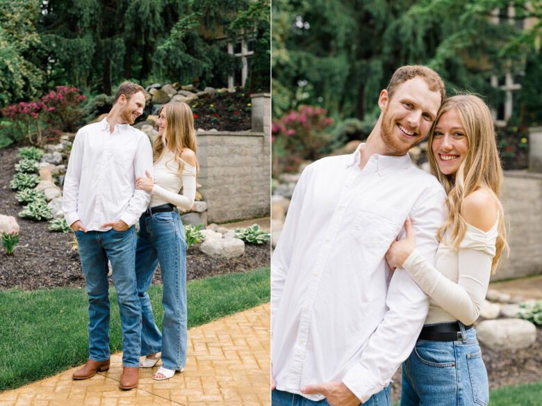 Raelyn Seth Laurel Hall Engagement session