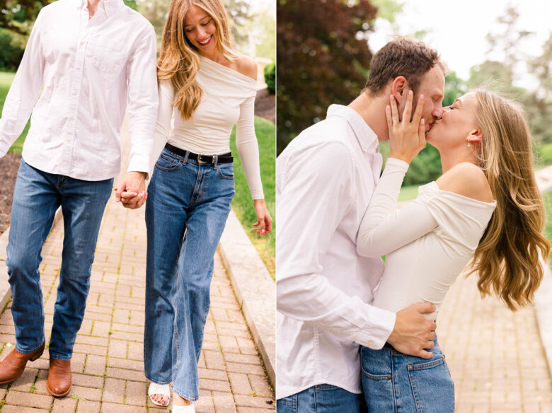 Raelyn Seth Laurel Hall Engagement session