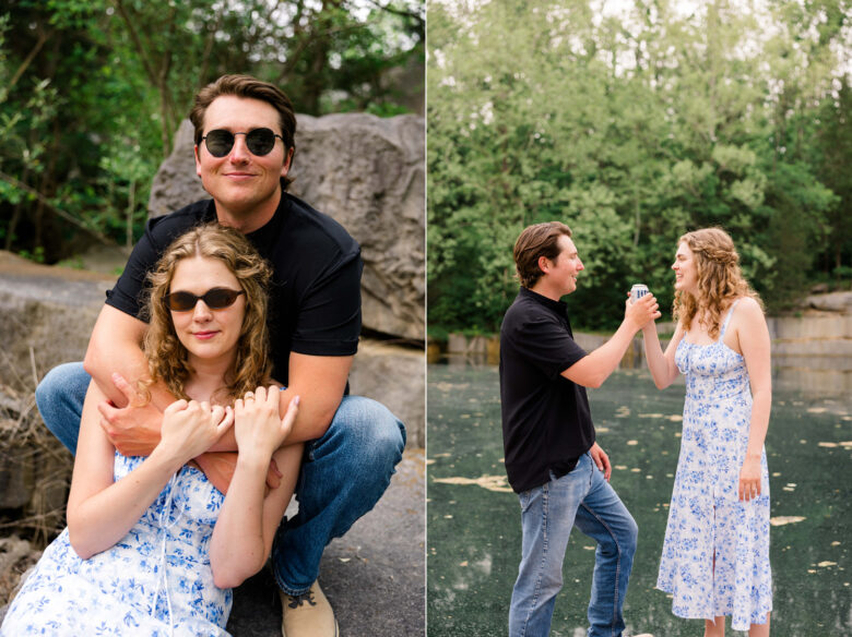 amelia riley bloomington engagement