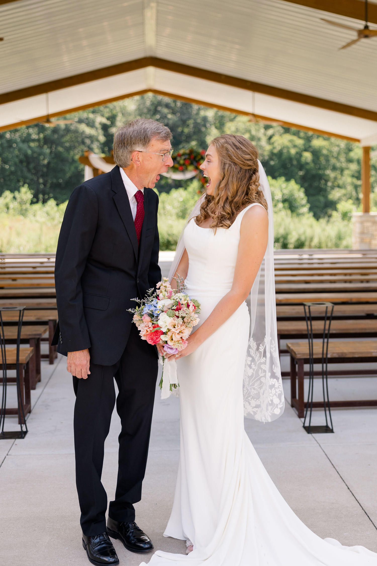 Figgs The Wilds Colorful Wedding