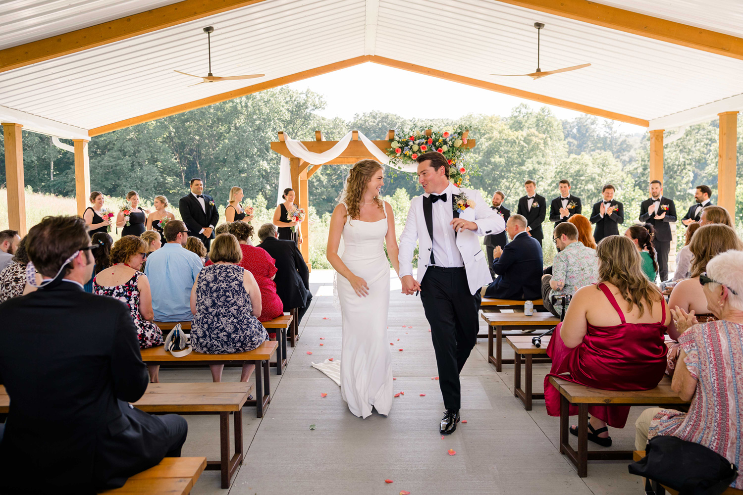 Figgs The Wilds Colorful Wedding