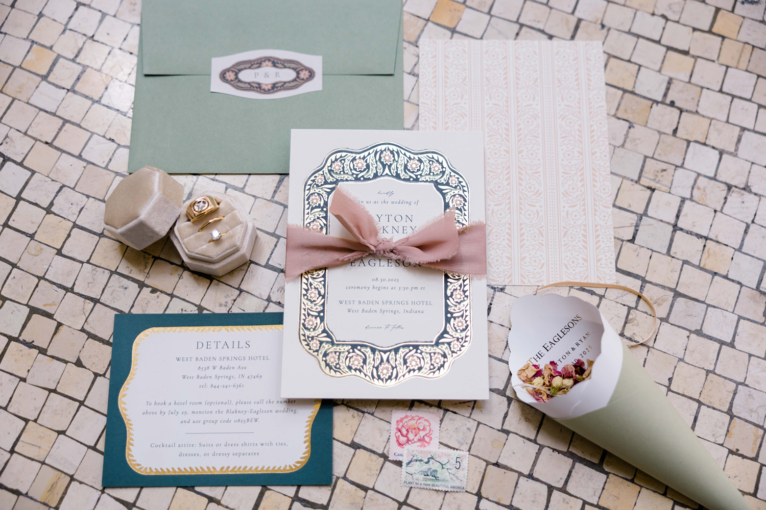 Meghan Premuda West Baden Wedding Payton and Ryan