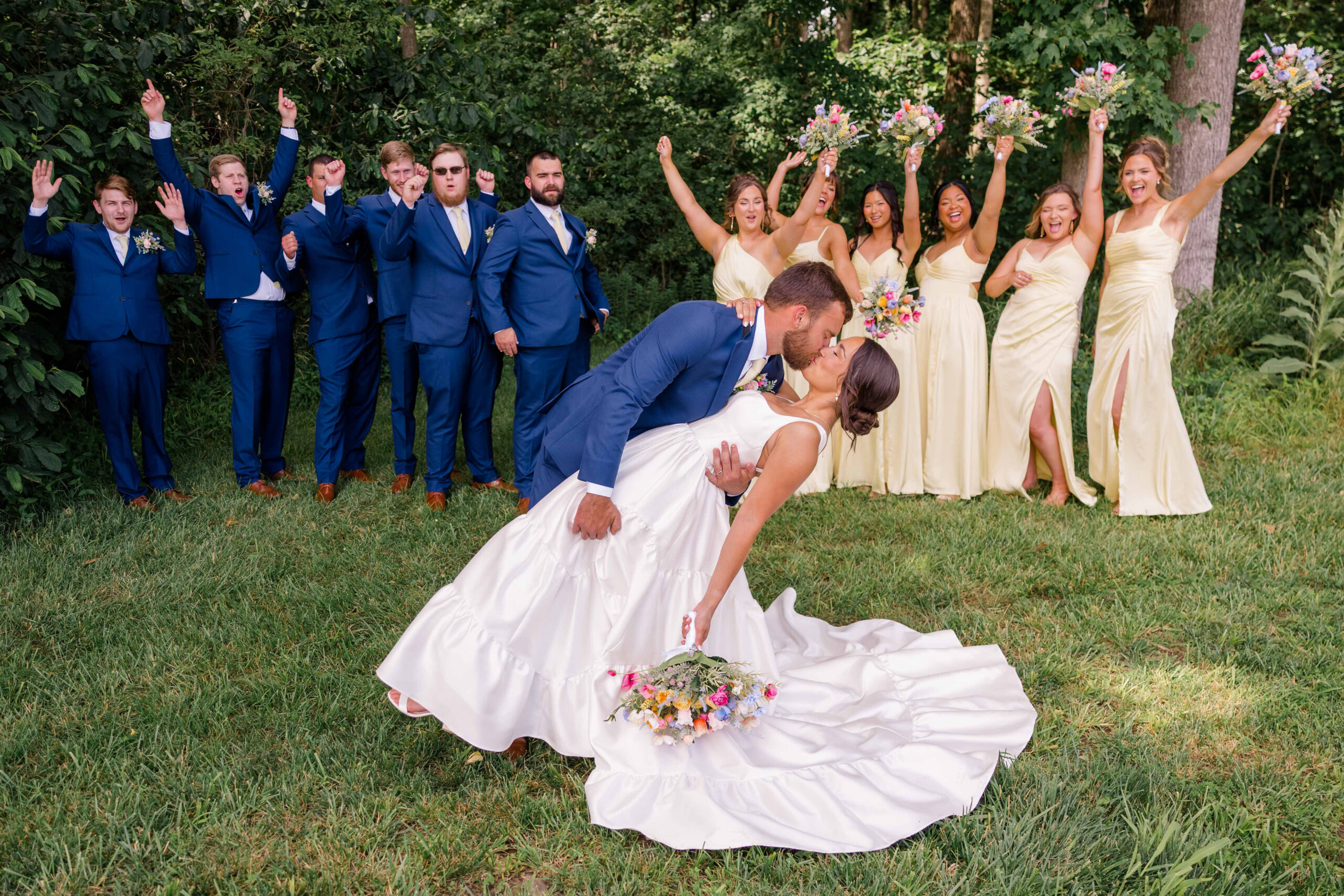 shinnyville hill summer wedding