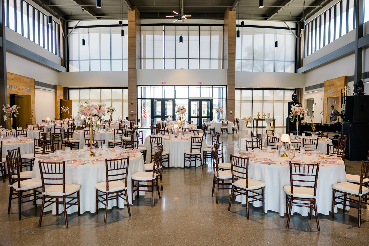 thyen clark cultural center lindsey roc wedding