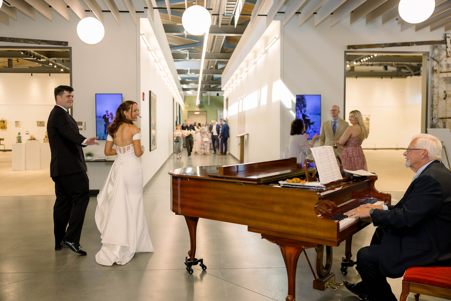 thyen clark cultural center lindsey roc wedding