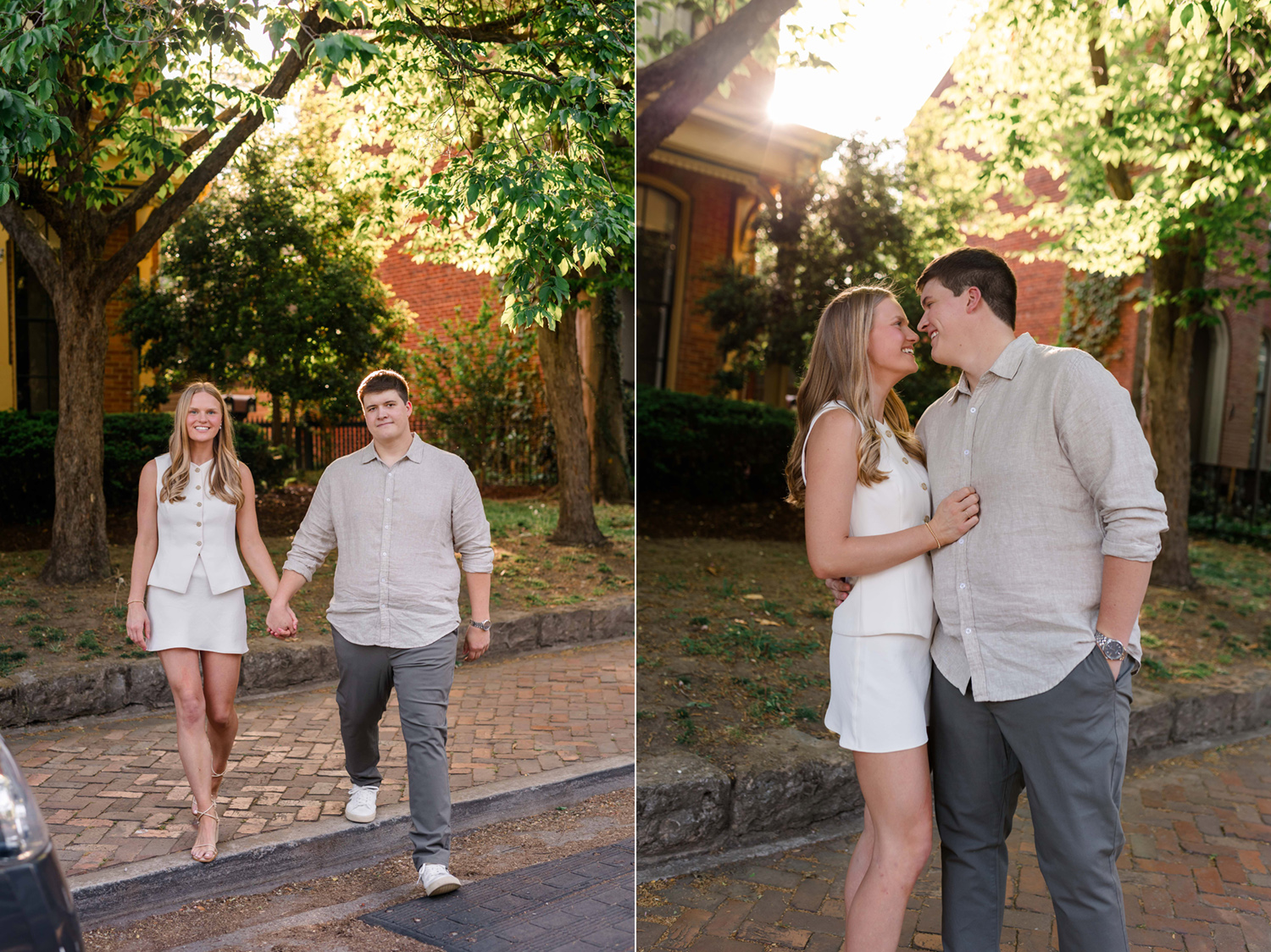 Nashville engagement session with Maria & Jack