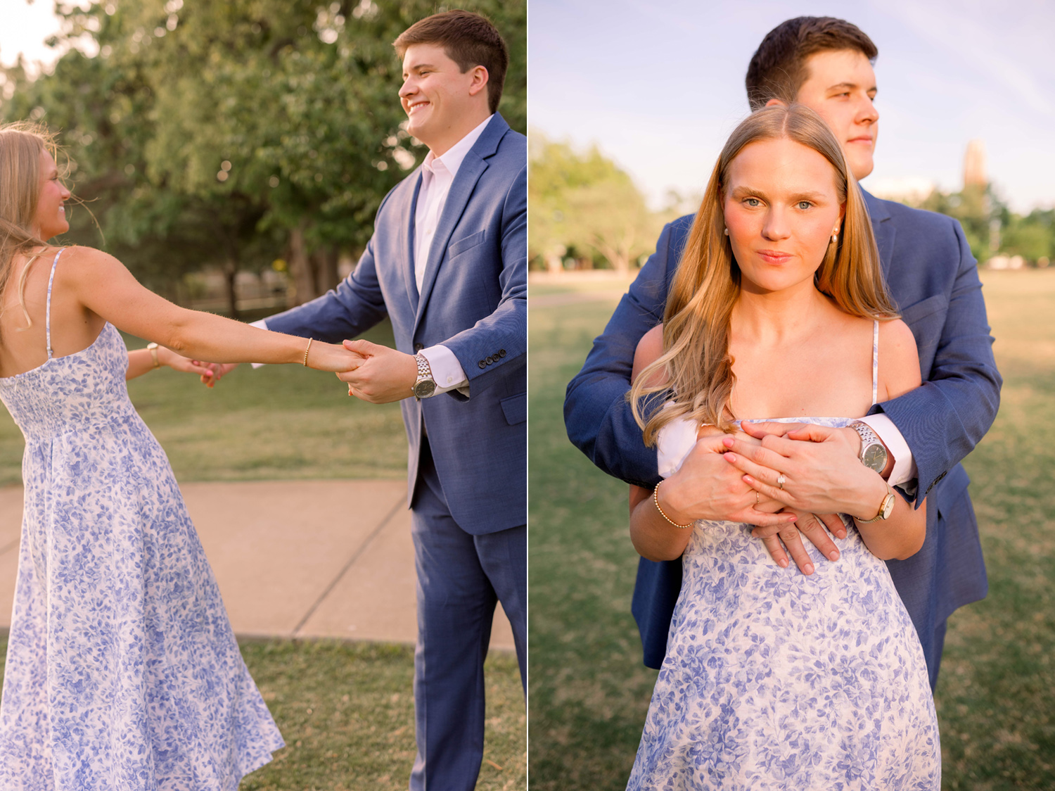 Nashville engagement session with Maria & Jack