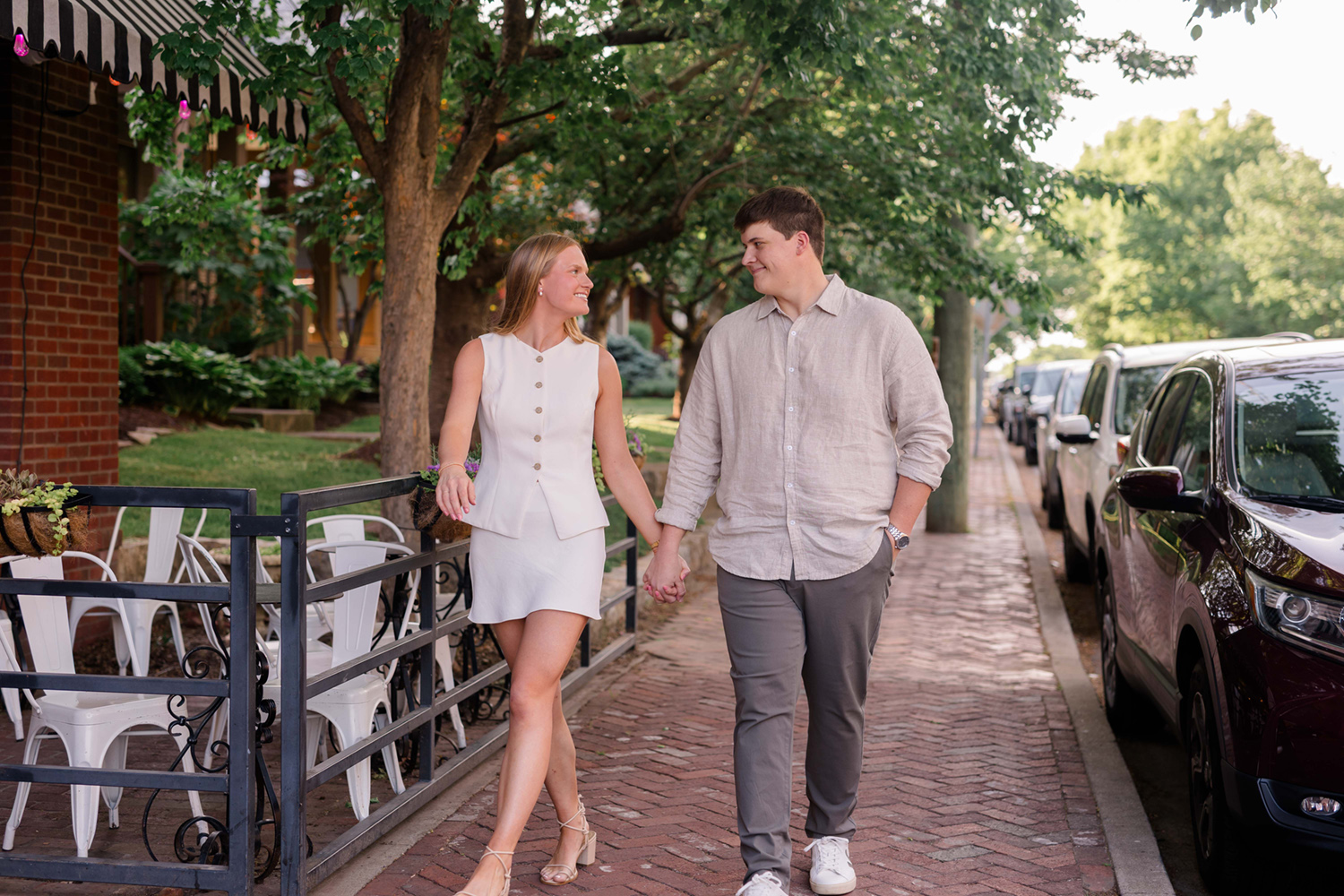 Nashville engagement session with Maria & Jack