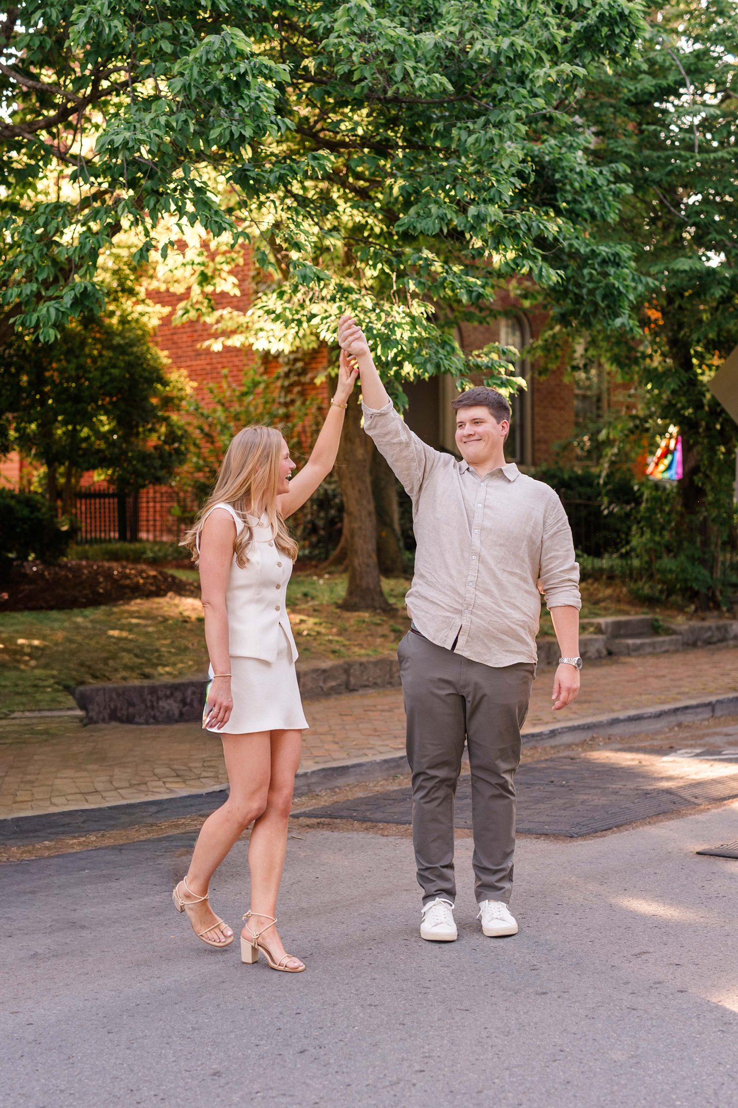Nashville engagement session with Maria & Jack