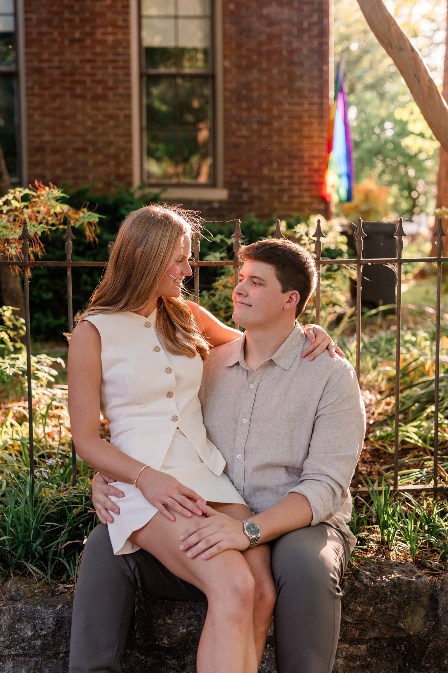 Nashville engagement session with Maria & Jack