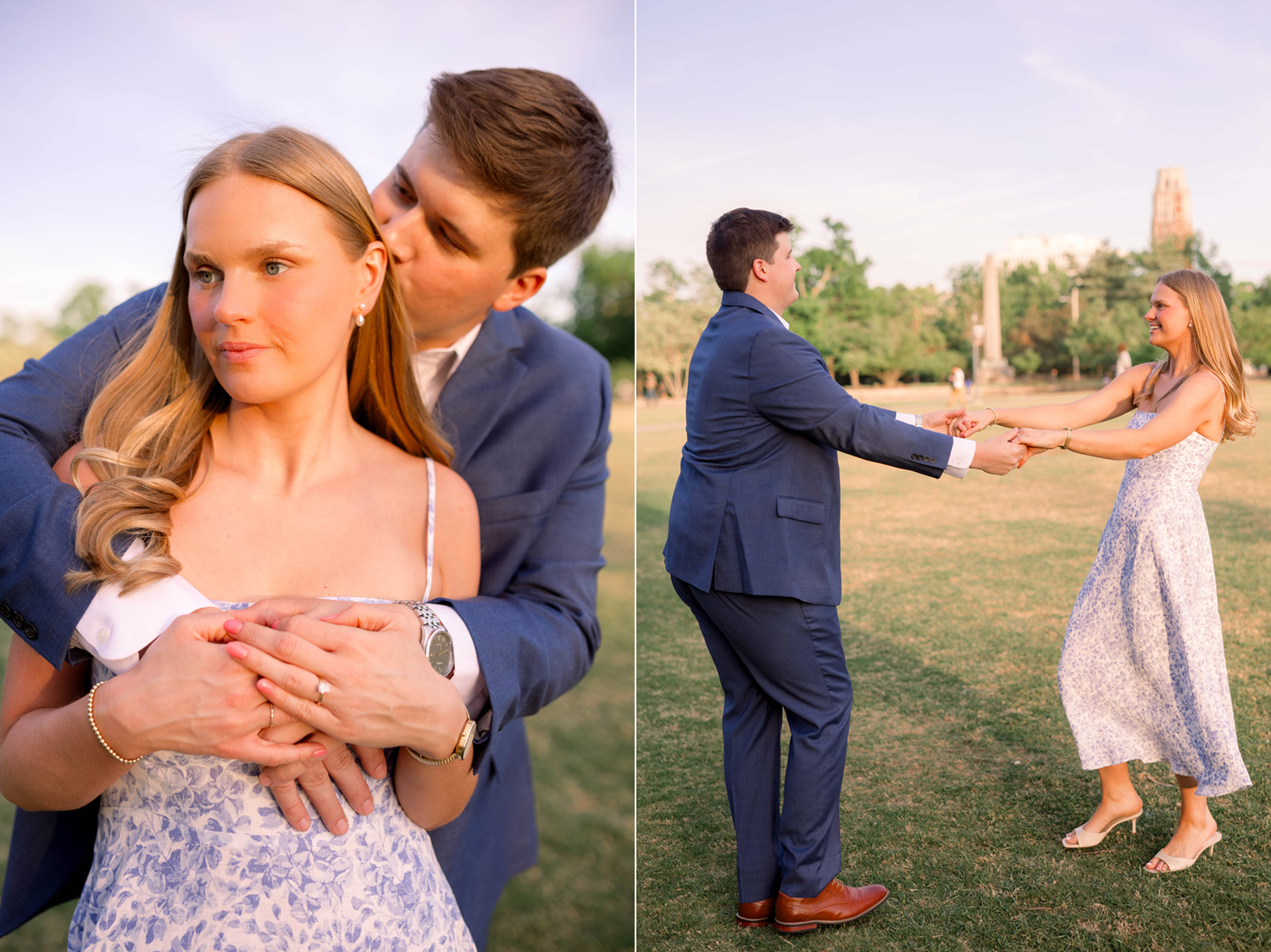 Nashville engagement session with Maria & Jack