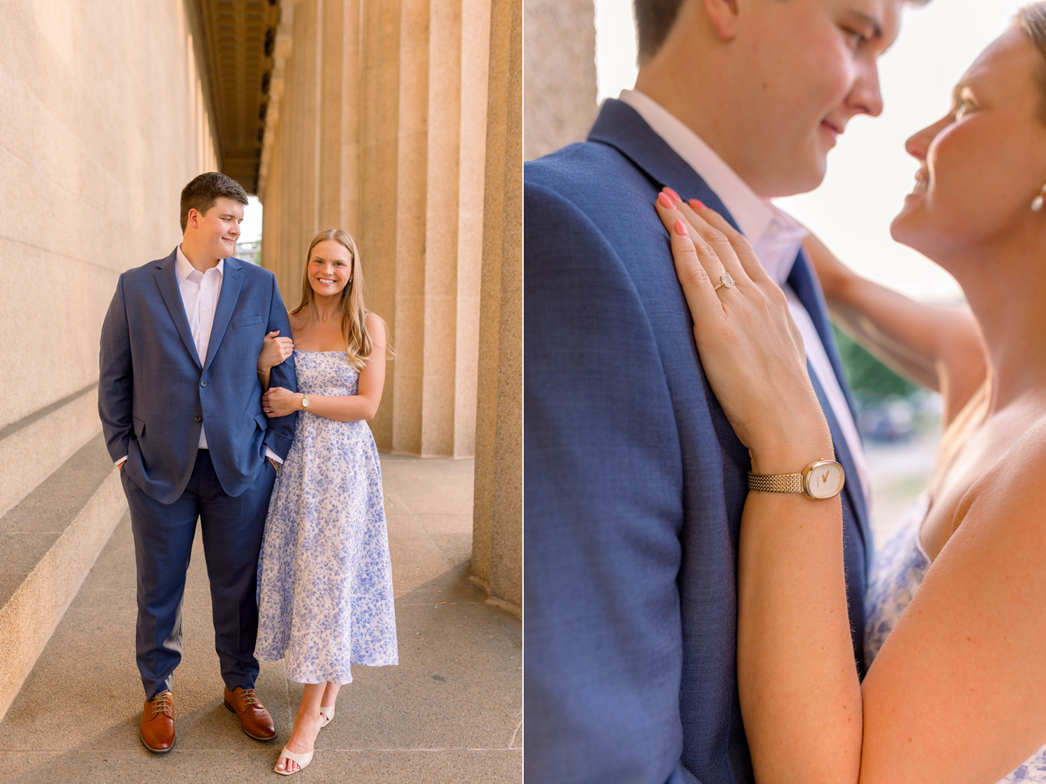 Nashville engagement session with Maria & Jack