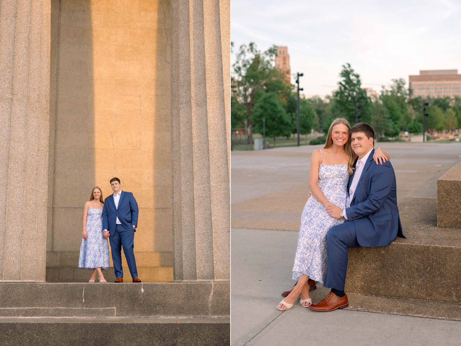 Nashville engagement session with Maria & Jack