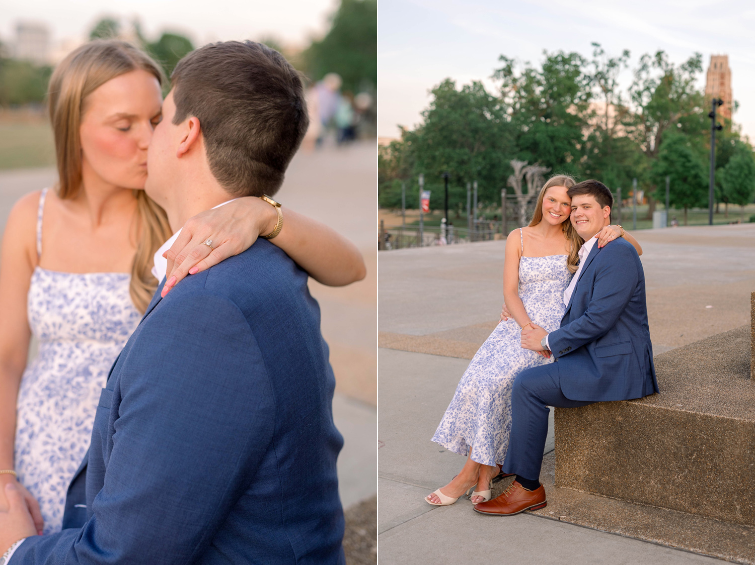 Nashville engagement session with Maria & Jack