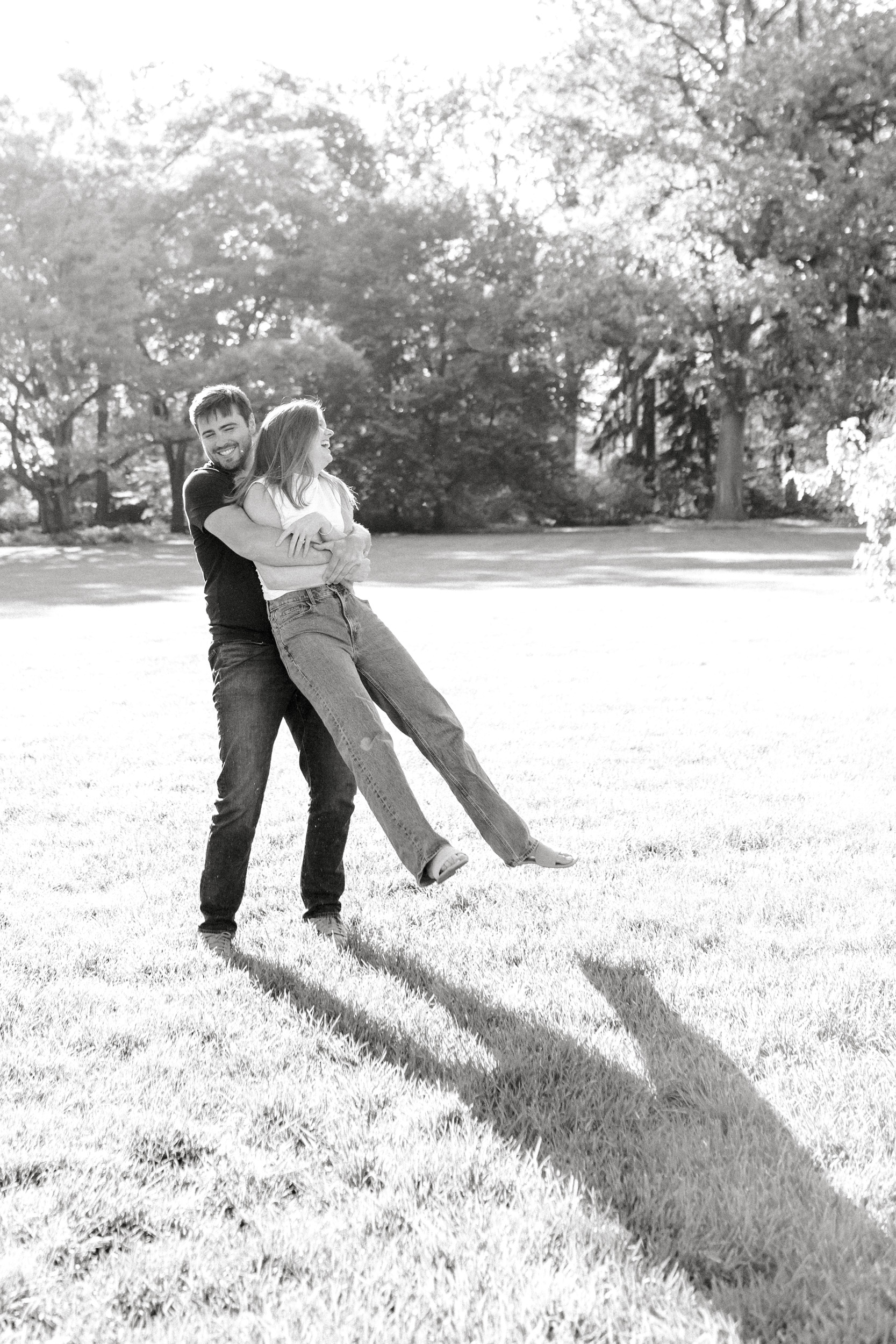 Newfields Engagement Session Mary Kate Jared