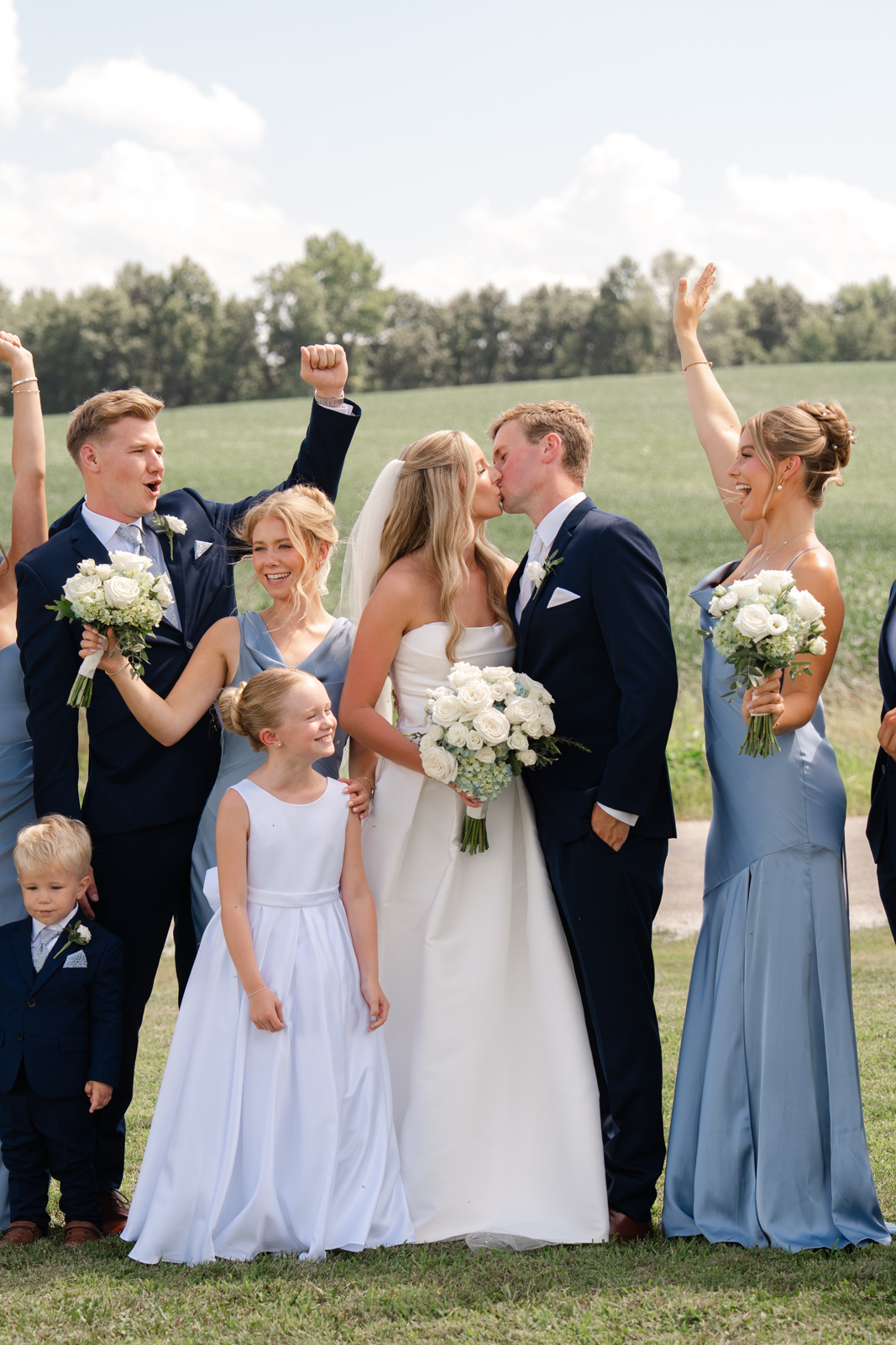The Ingrams Olney wedding celebration