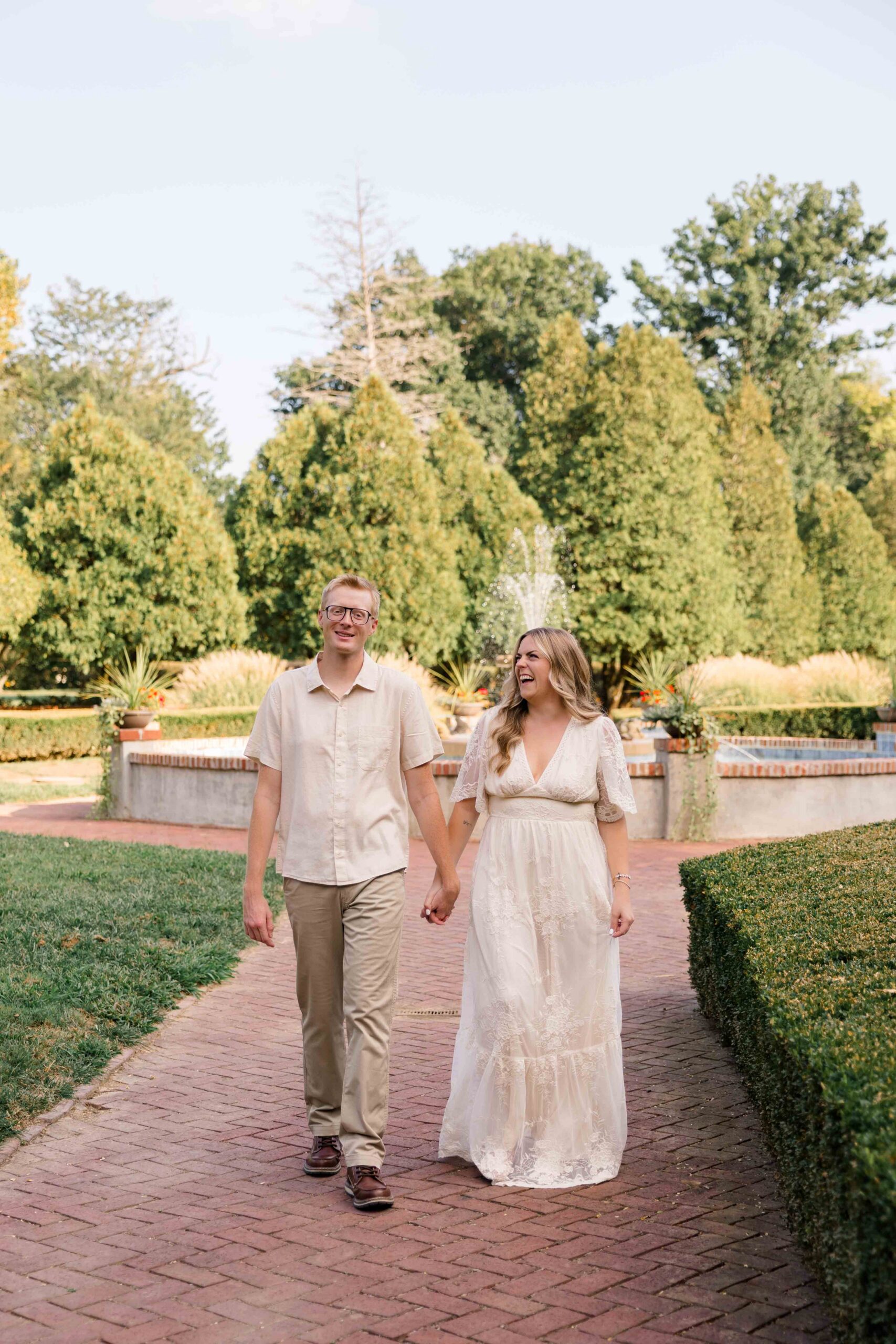 Mariah Mat West Baden Engagement Session