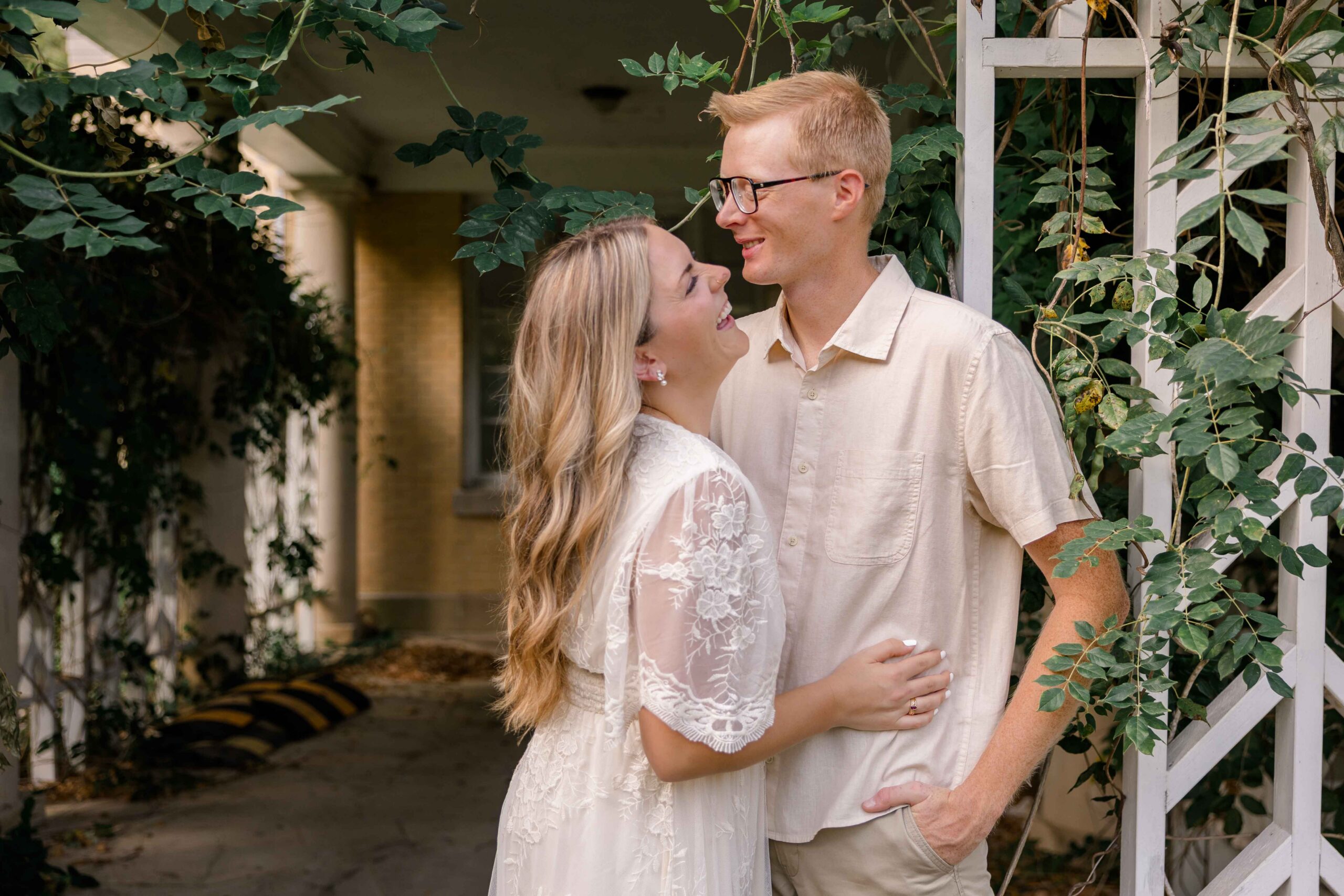 Mariah Mat West Baden Engagement Session