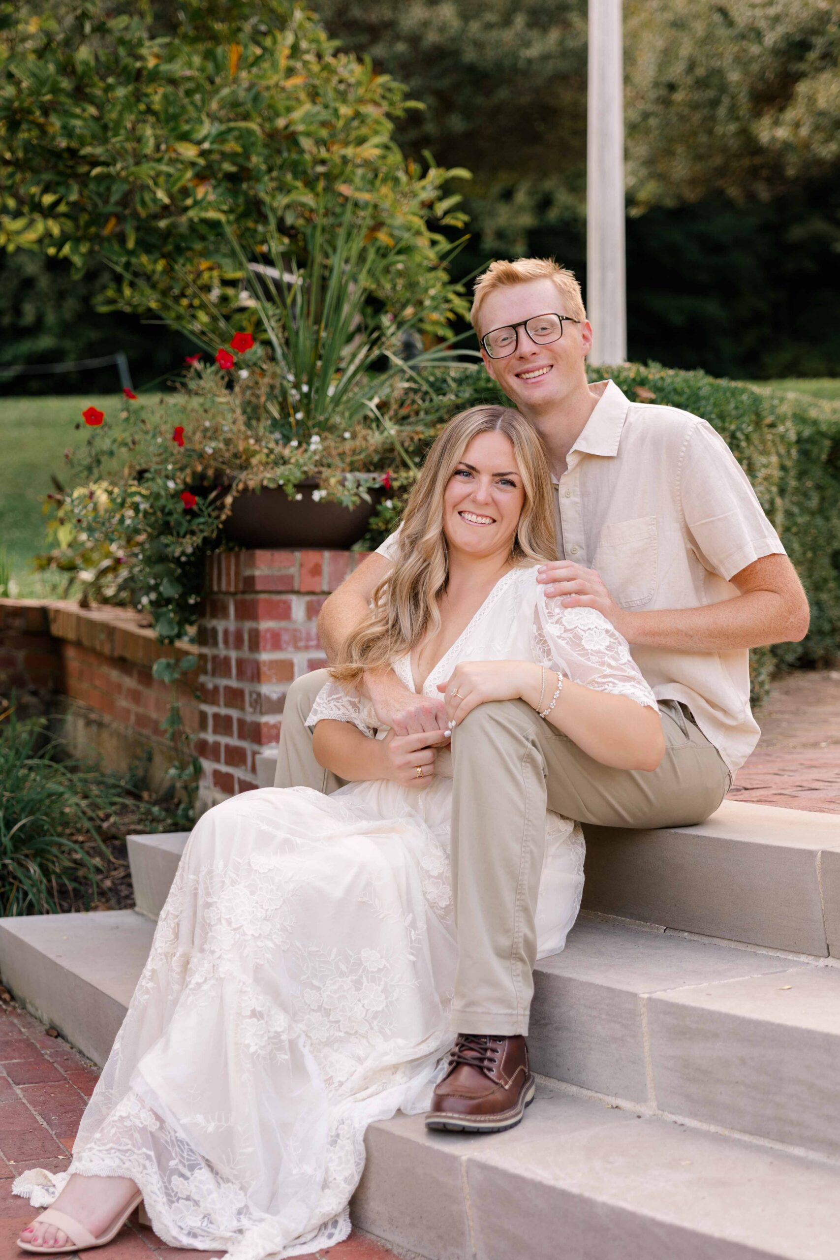 Mariah Mat West Baden Engagement Session