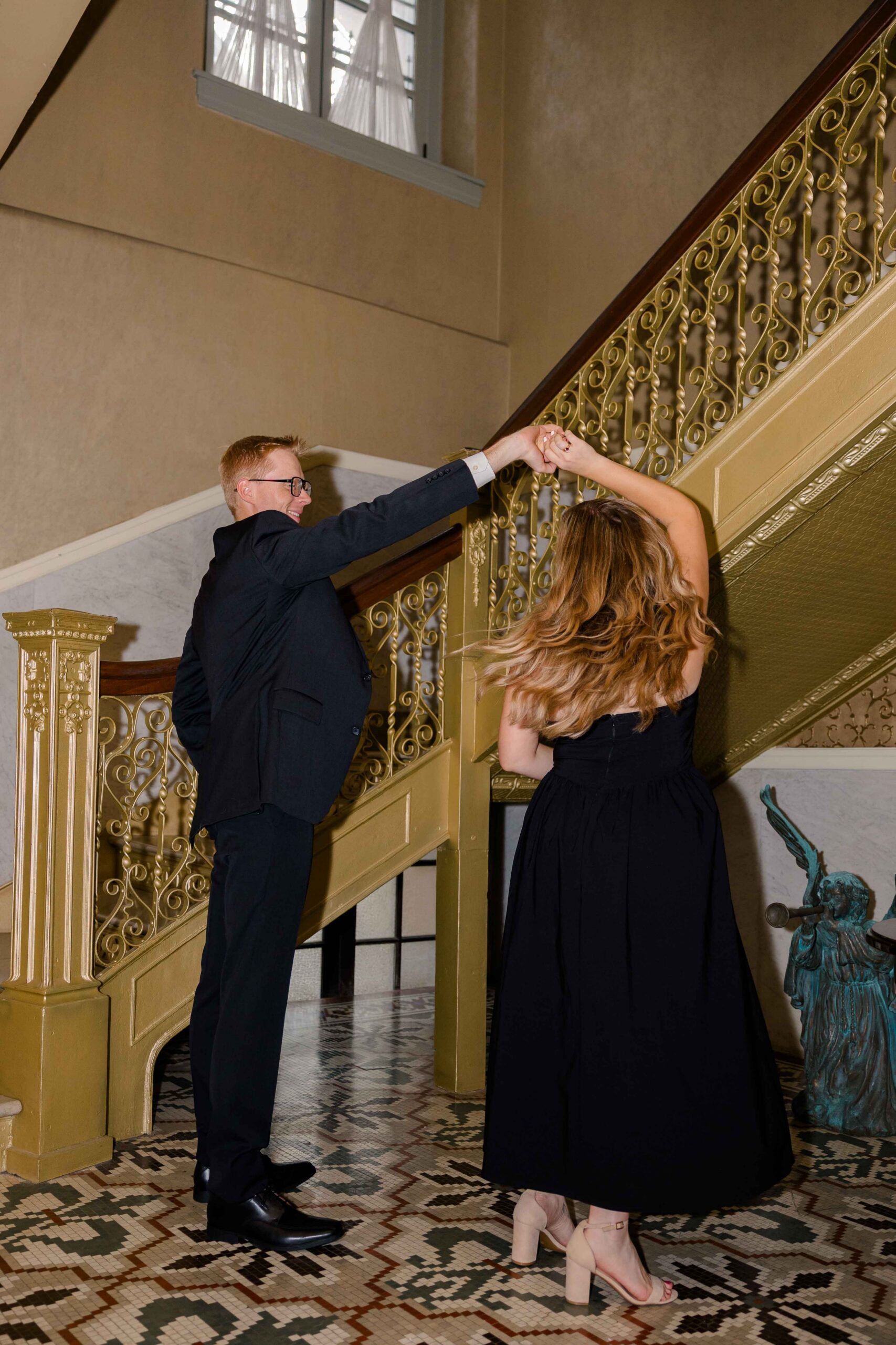 Mariah Mat West Baden Engagement Session