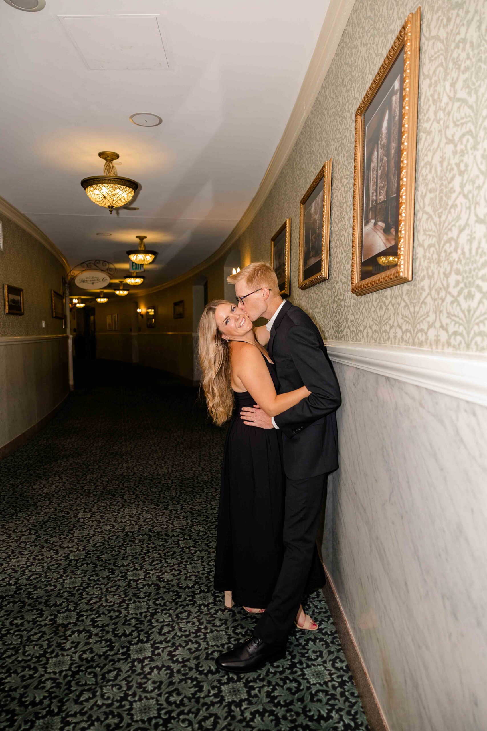 Mariah Mat West Baden Engagement Session