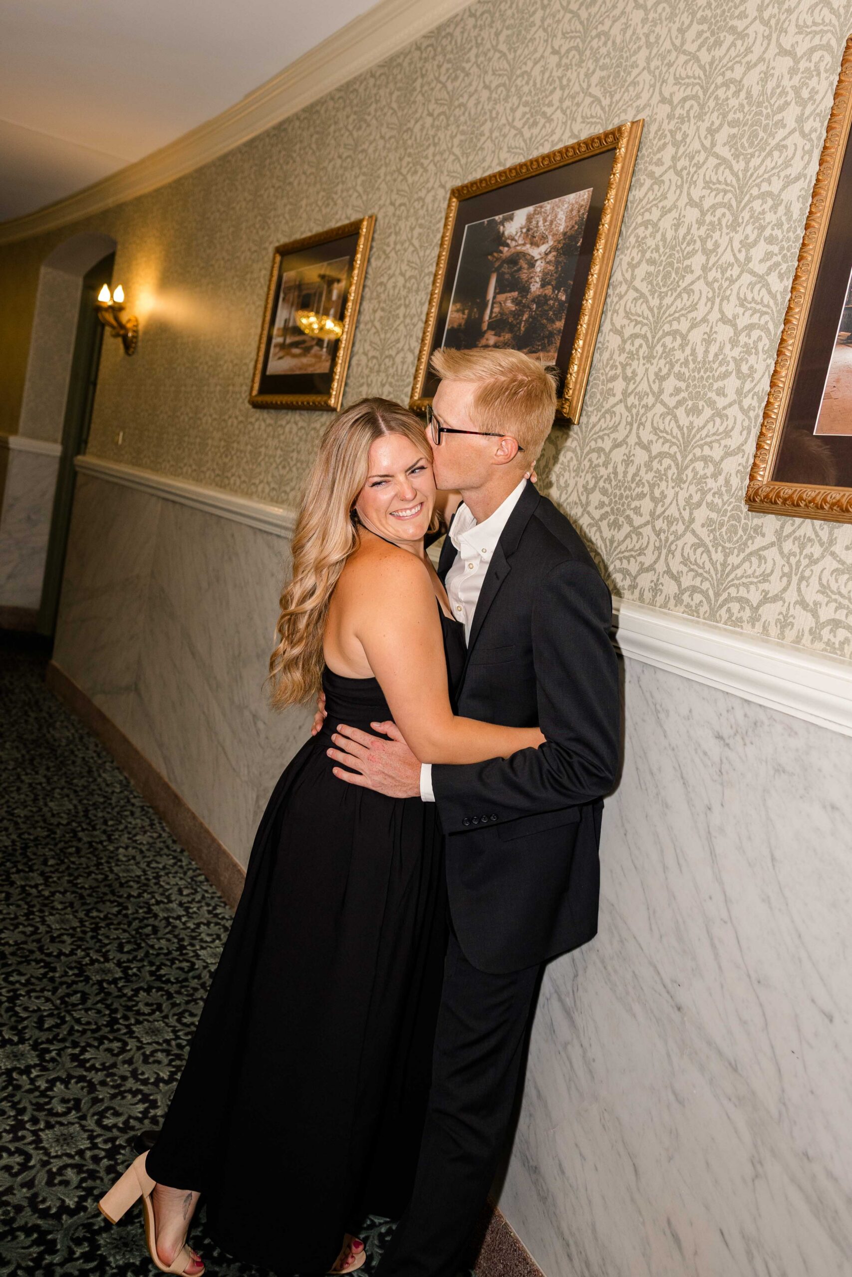 Mariah Mat West Baden Engagement Session
