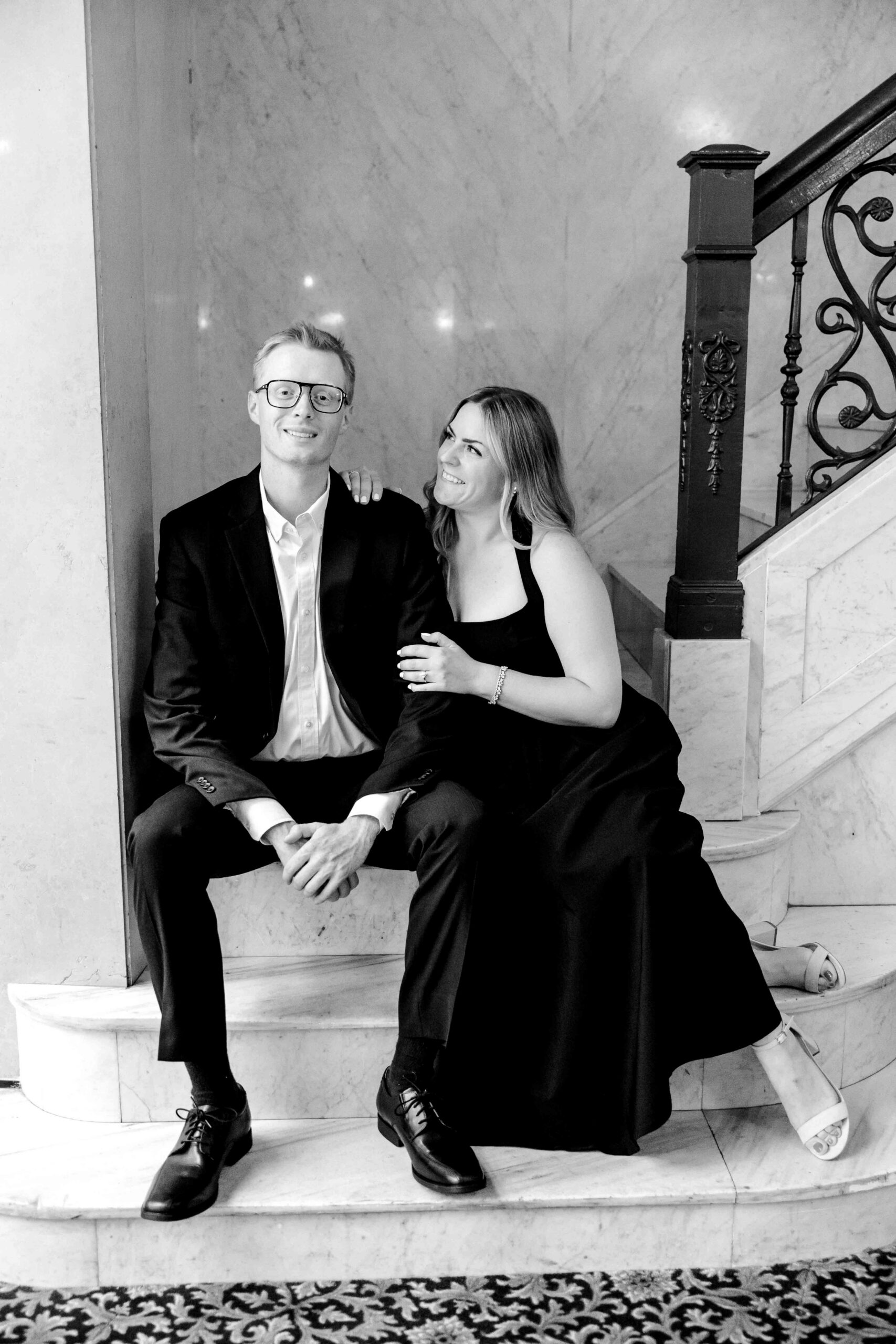 Mariah Mat West Baden Engagement Session