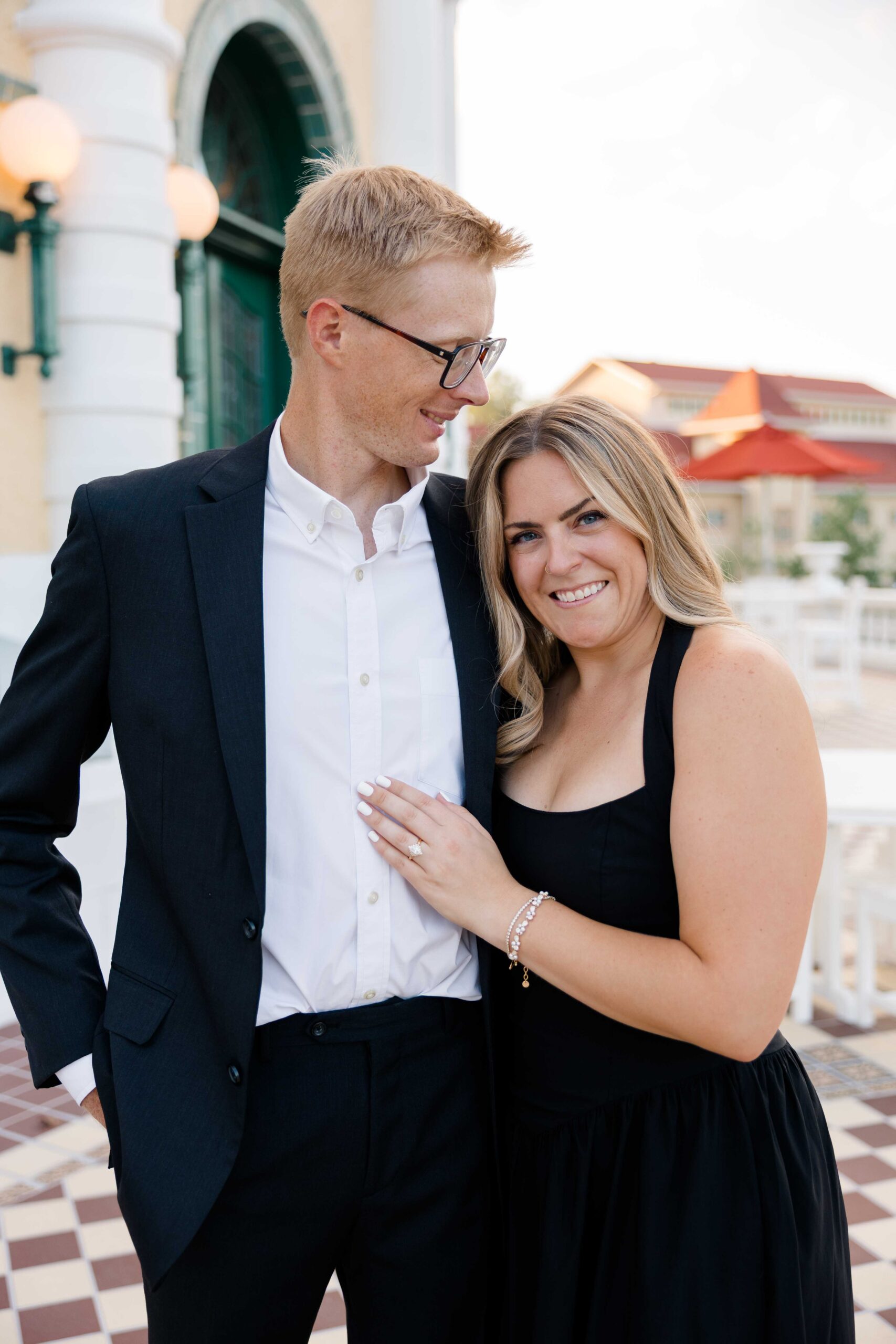 Mariah Mat West Baden Engagement Session