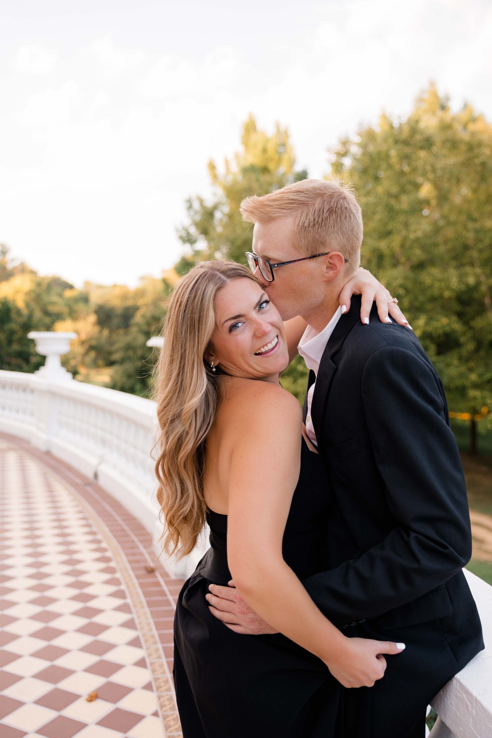 Mariah Mat West Baden Engagement Session